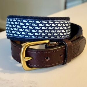 Vineyard Vines Boys Whale Belt